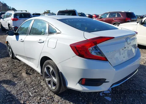2019 Honda Civic Lx from USA, damaged, VIN 19XFC2F69KE025434